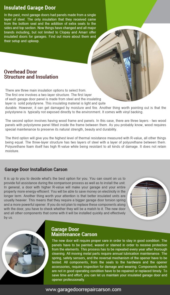 Garage Door Repair Carson Infographic